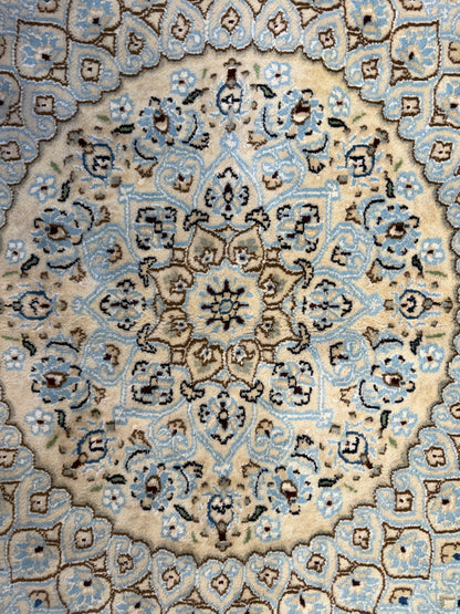 Hand-Knotted Persian Nain Rug - 10’x13’1”