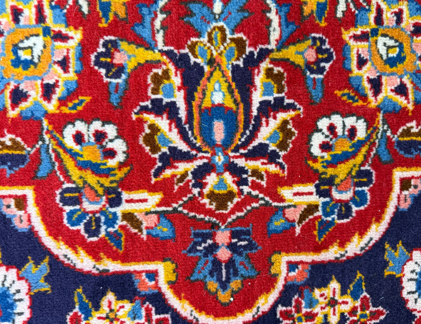 10’3”x16’8” Hand-Knotted Handmade Signed Miraftab Wool Persian Kashan Area Rug