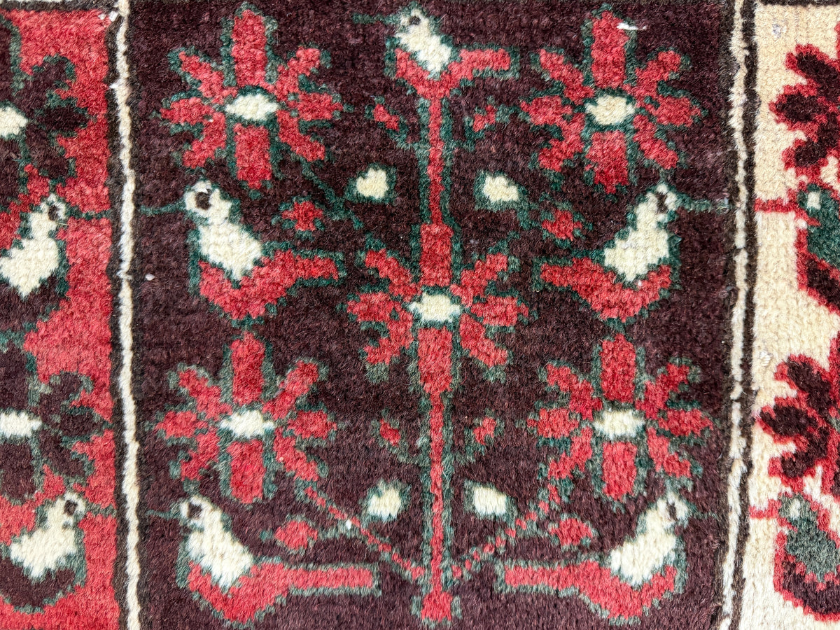 Hand-Knotted Persian Bakhtiari Rug - 5’7”x9’9”