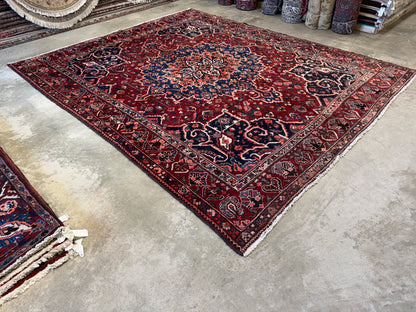 Hand-Knotted Persian Bakhtiari Rug - 10’4”x12’3”
