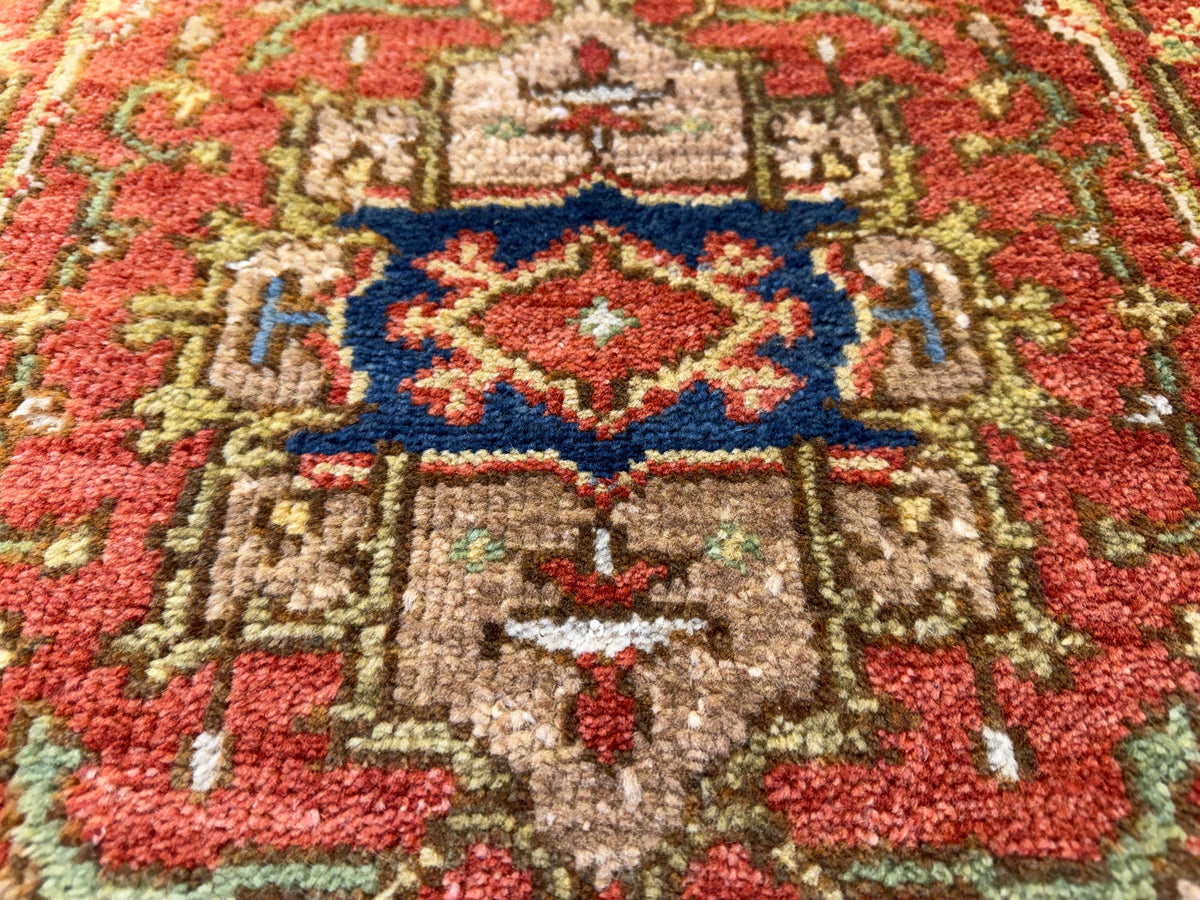 Hand-Knotted IndoHeriz Rug - 2’x3’