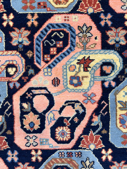 7’10”x10’2” Hand-Knotted Fine Romanian Area Rug