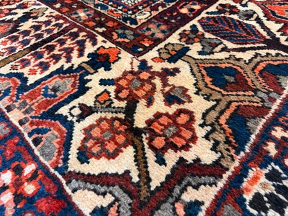 Hand-Knotted Persian Bakhtiari Rug - 9’11”x12’7”