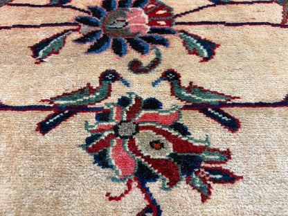 Hand-Knotted Persian Bakhtiari Rug - 5'1"x10'3"