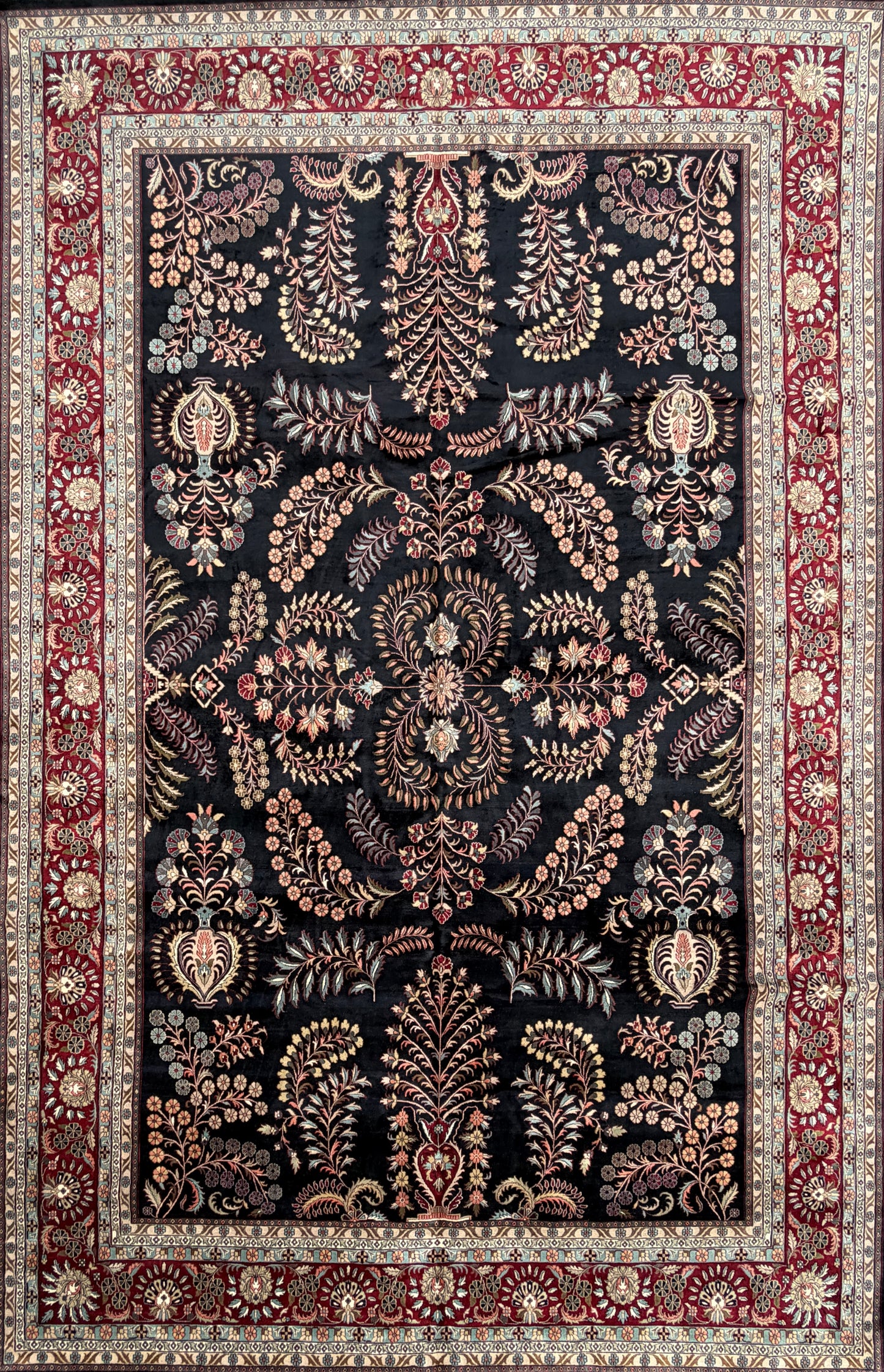 Hand-Knotted IndoSarouk Rug - 11’9”x18’