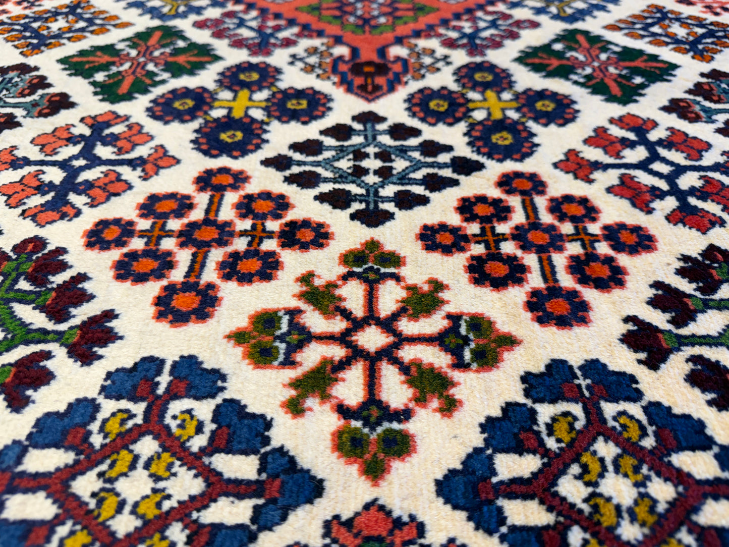 Hand-Knotted Persian Shiraz Rug - 7’1”x10’3”