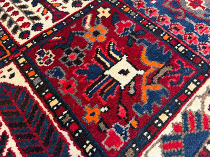 9’5”x11’9” Hand-Knotted Persian Bakhtiari Four Season Area Rug