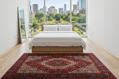 Hand-Knotted Persian Bidjar Gholtogh Rug - 4'1"x6'3"