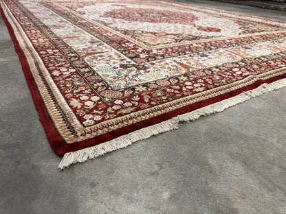 Hand-Knotted Oriental Rug - 8’x9’8”