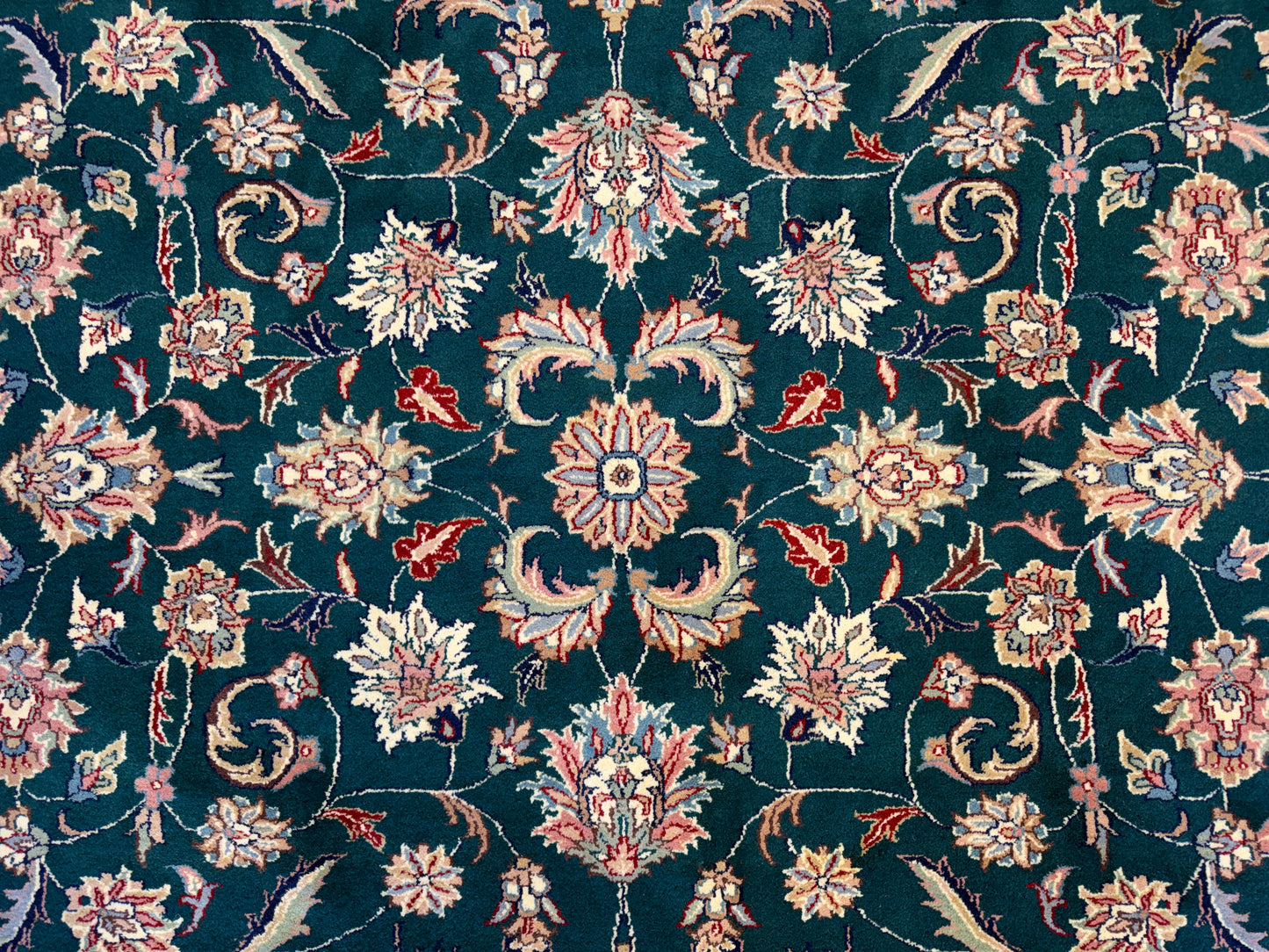 8’x10’ Hand-Knotted IndoKashan Oriental Area rug