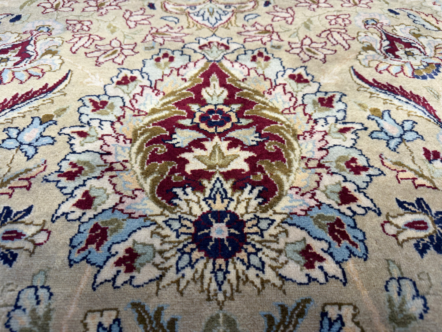 8’x10’5” Hand-Knotted Wool PakPersian Area Rug
