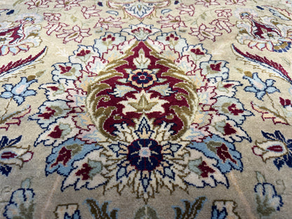 8’x10’5” Hand-Knotted Wool PakPersian Area Rug