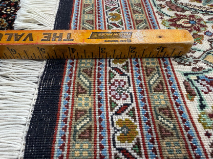 Hand-Knotted Persian Tabriz Mahi Rug - 6'10"x10'5"