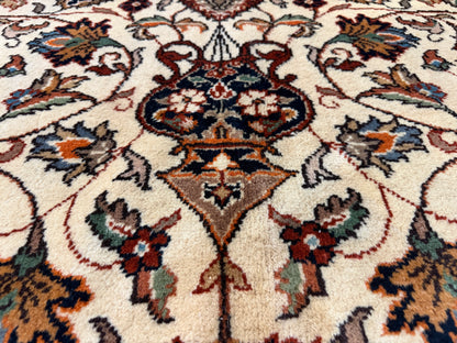 Hand-Knotted Persian Tabriz Rug- Signed - 7’10”x9’10”