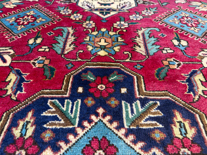 9’11”x13’ Hand-Knotted Persian Tabriz Area Rug