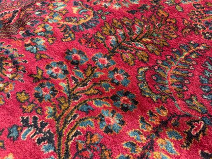 Hand-Knotted Persian Karastan Sarouk Rug - 9’x18’