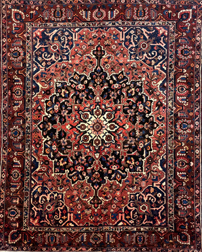 Hand-Knotted Persian Bakhtiari Rug - 10’2”x12’6”