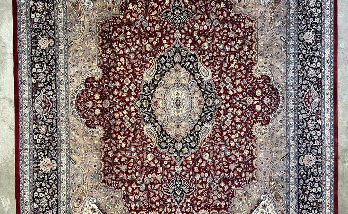 9'x12' Hand-Knotted Oriental Rug