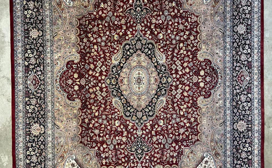 9'x12' Hand-Knotted Oriental Rug