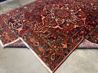 10’2”x13’ Hand-Knotted Persian Bakhtiari Area Rug