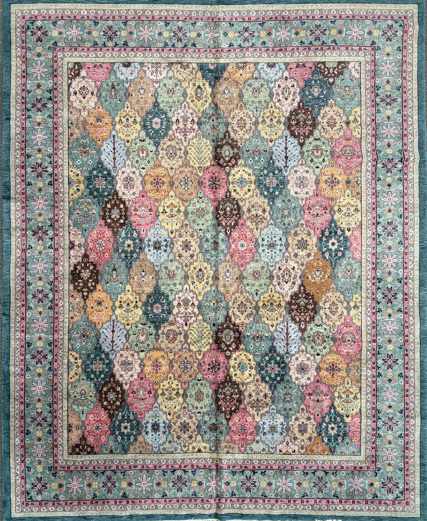 Hand-Knotted Oriental Rug - 12’x14’8”