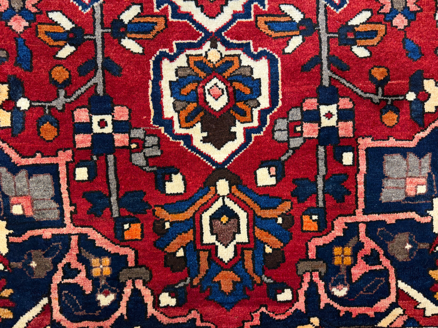 Hand-Knotted Persian Bakhtiari Rug - 6’11”x10’4”