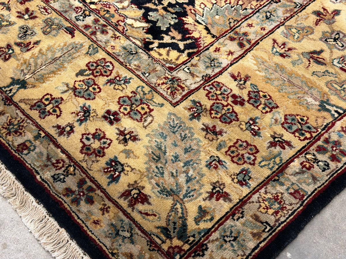 Hand-Knotted Agra Rug - 9’x12’