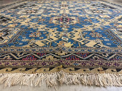 Antique Flatweave Soumak Rug - 8’6”x10’