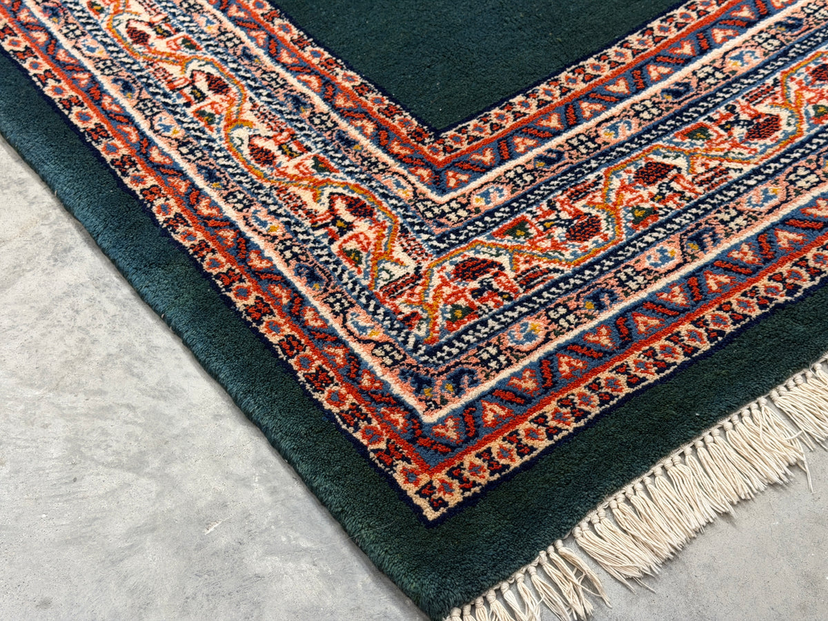 Hand-Knotted Persian Sarouk Gabbeh Rug - 6’9”x6’9”