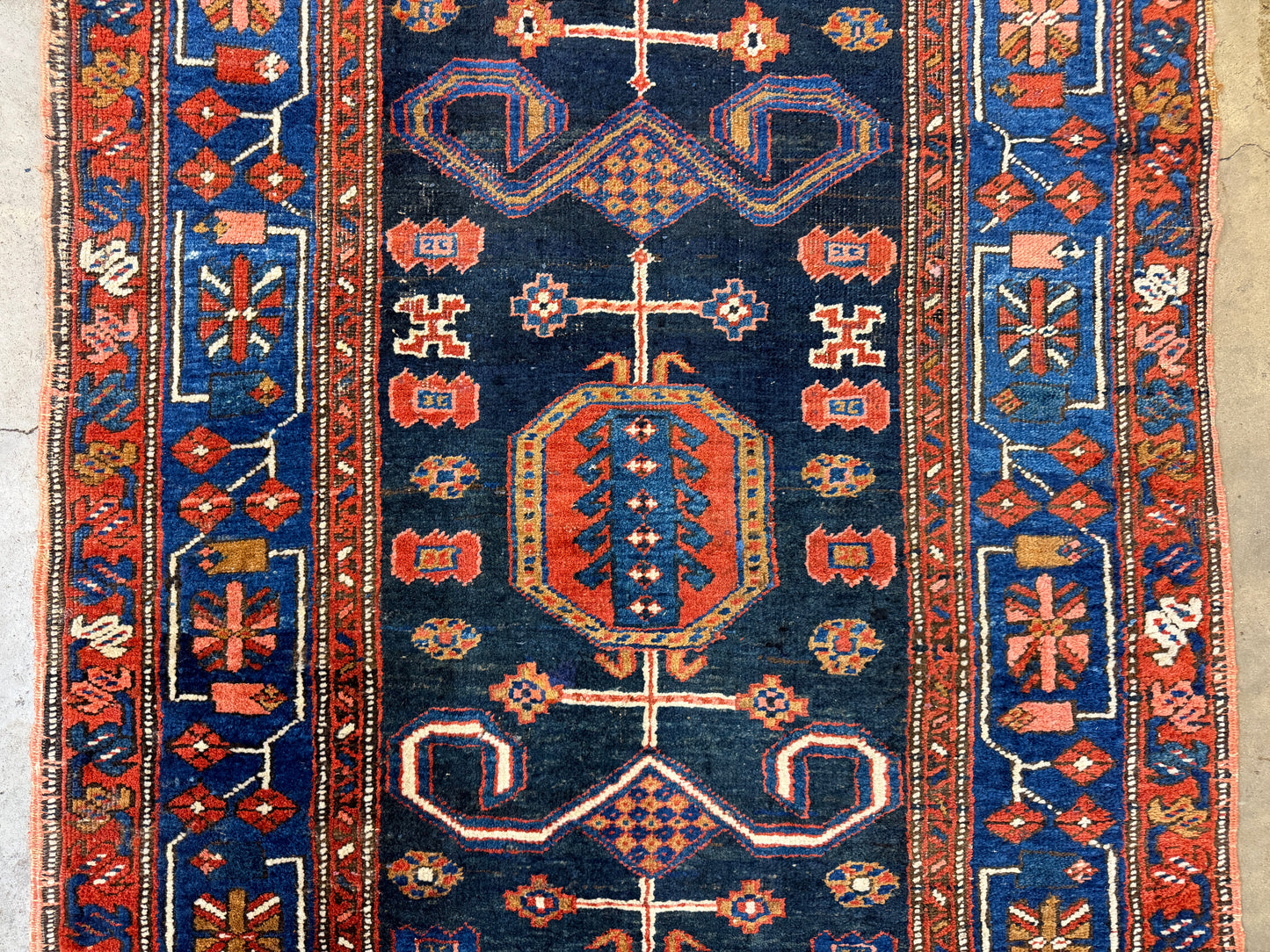 Hand-Knotted Persian Bakhshayesh Runner - 3’5”x10’3”