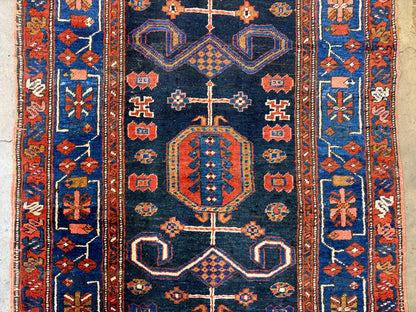 Hand-Knotted Persian Bakhshayesh Runner - 3’5”x10’3”