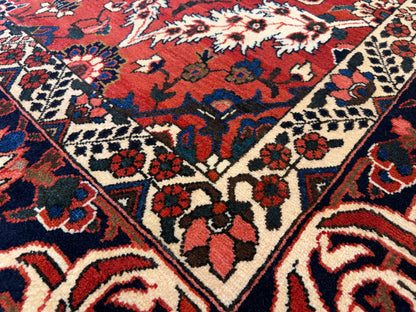 10’5”x14’ Hand-Knotted Persian Bakhtiari Saman Area Rug
