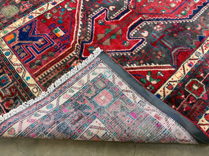 Hand-Knotted Persian Tuyserkan Rug - 4’11”x9’