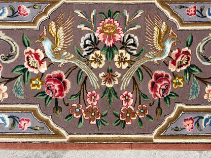 Hand-Knotted 80 Raj Persian Tabriz Rug - 6'9"x9'10"