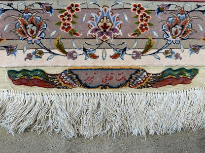 Hand-Knotted 80 Raj Persian Tabriz Rug - Signed Ghadimi - 9’9”x12’11”