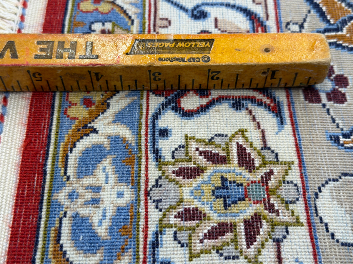Hand-Knotted Persian Isfahan Rug - 6’11”x9’10”
