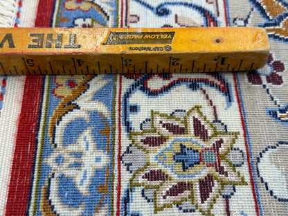 Hand-Knotted Persian Isfahan Rug - 6’11”x9’10”