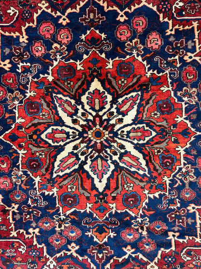 Hand-Knotted Persian Bakhtiari Rug - 10’x11’10”