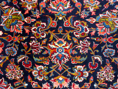 Hand-Knotted Persian Kashan Rug - 9’11”x14’3”