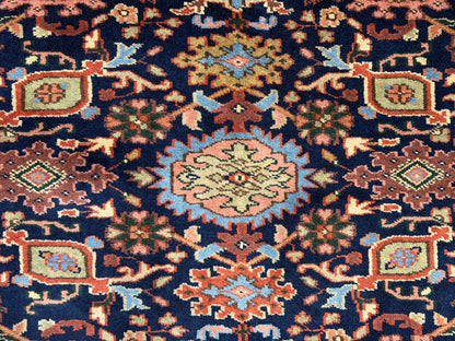 Hand-Knotted IndoMahal Rug - 5’5”x7’11”