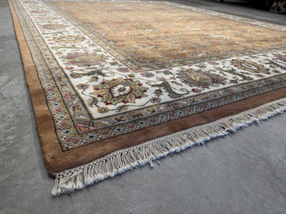 7’11”x9’11” Hand-Knotted Handmade Fine Wool PakPersian Area Rug