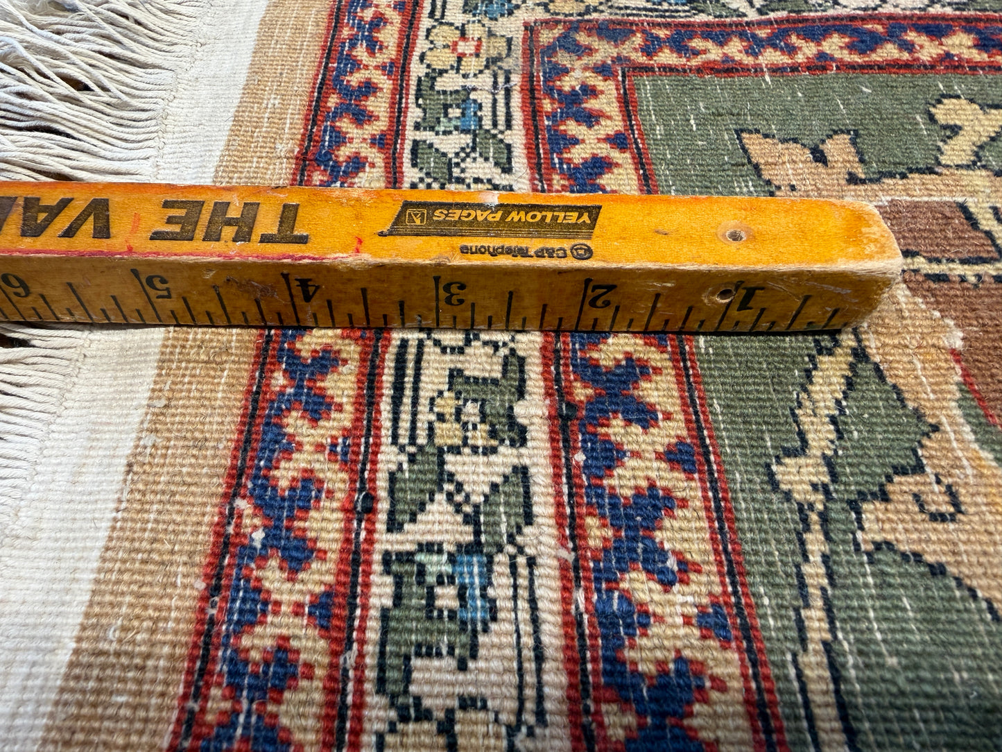 Hand-Knotted Persian Kashan Rug - 9’9”x14’5”