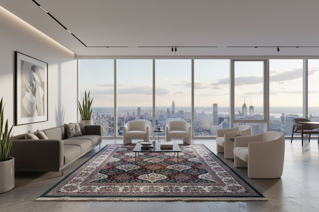 Hand-Knotted Oriental Rug - 7’11”x10’5”