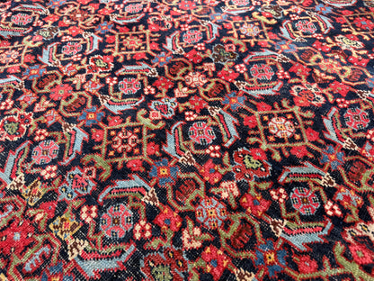 12’10”x20’3” Rare Palace Size Hand-Knotted Triclinium Bidjar Persian Area Rug