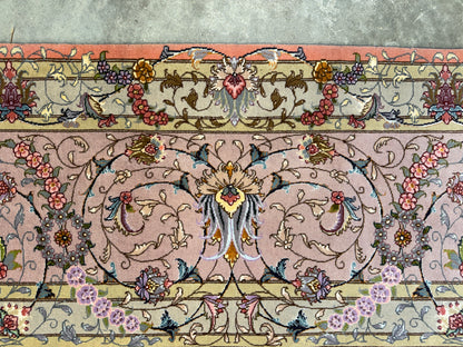9’11”x13’4” Hand-Knotted 60 Raj Persian Tabriz Rug