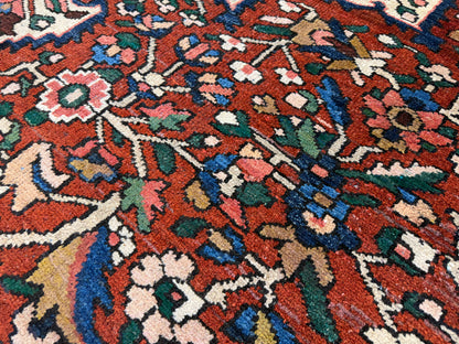 9’10”x13’10” Hand-Knotted Persian Bakhtiari Area Rug