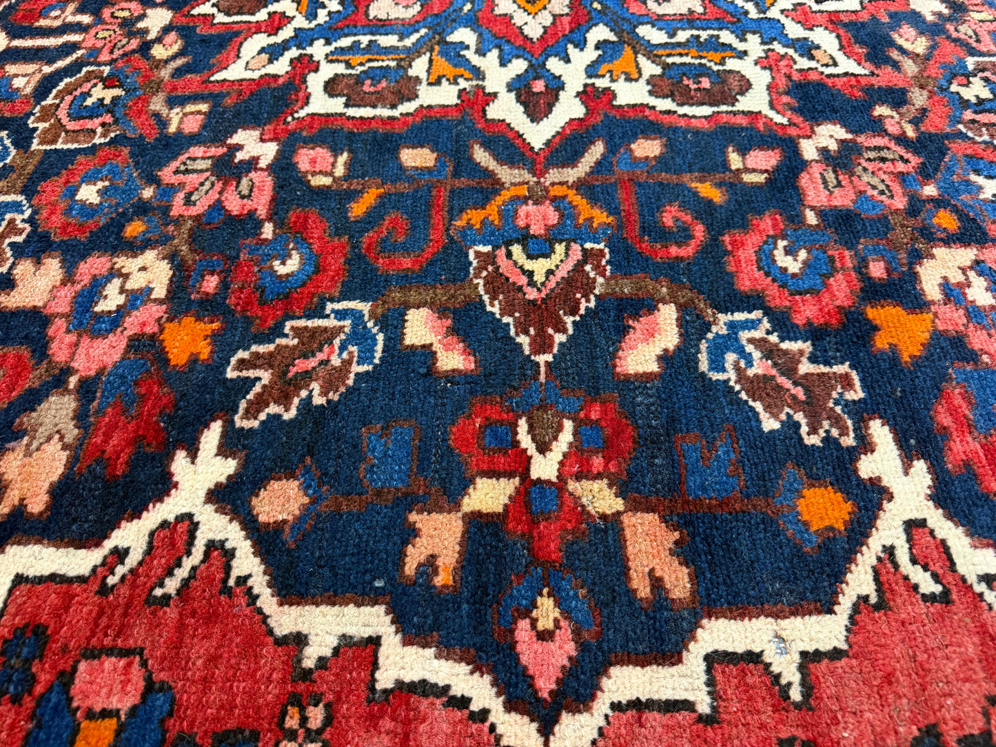 10’x12’5” Hand-Knotted Persian Bakhtiari Area Rug
