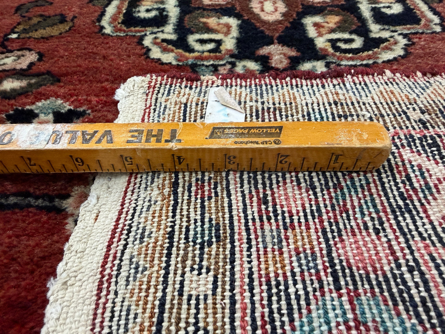 Hand-Knotted Hamadan Runner - 3’6”x9’2”