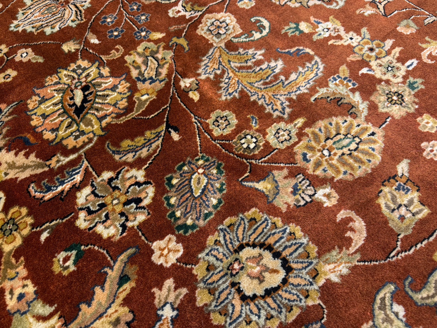 Hand-Knotted Oriental Rug - 9’9”x13’9”