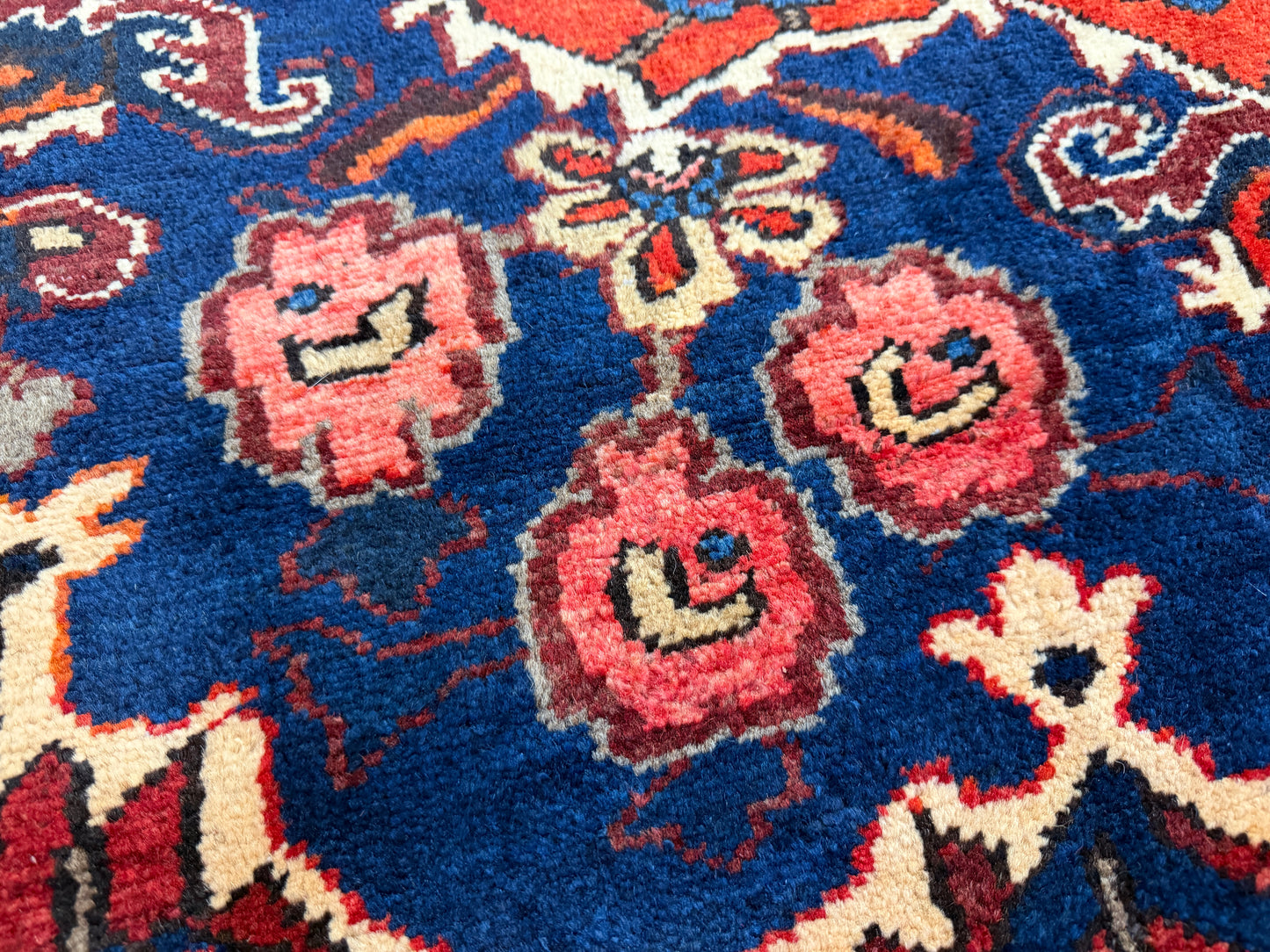 Hand-Knotted Persian Bakhtiari Rug - 10’x11’10”